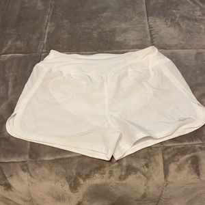 Nike Dri-Fit White Shorts - M